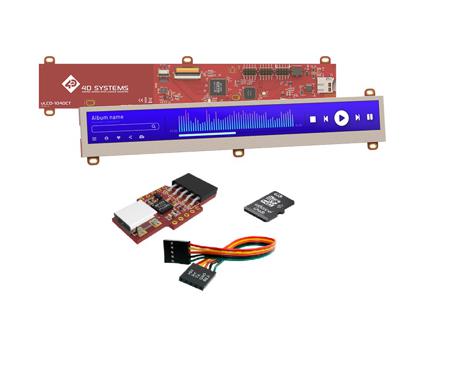 SK-104D 4D Systems ,  Starter Kit 10.4in TFT Starter Kit With DIABLO-16 Graphics Processor for Display