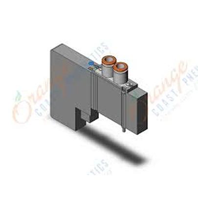 SY3130-5U1-C6-NA SMC 5/2 & 5/3 Pneumatic Solenoid Valve - Solenoid SY3000 Series 24V dc