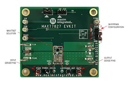 MAX77827EVKIT# Maxim Integrated MAX77827 Evaluation Kit Boost Converter for MAX77827 for MAX77827