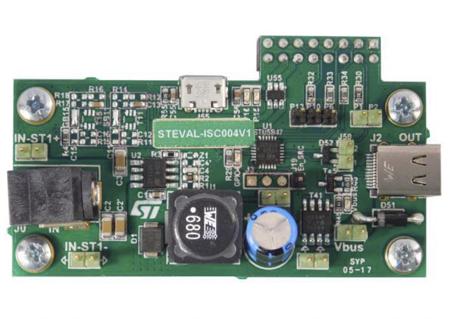 STEVAL-ISC004V1 STMicroelectronics Evaluation Board  Evaluation Kit for Nucleo-F072RB, On Board DC-DC