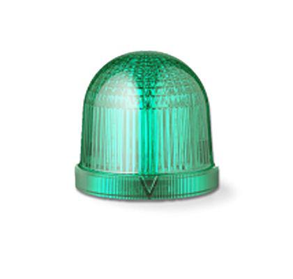 859506405 AUER Signal T Series Series Green Multiple Effect Beacon, 24 V, Tube Mounted, LED Bulb, IP66