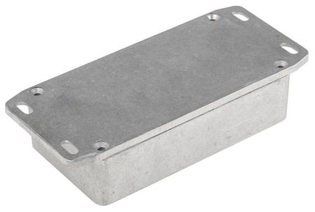 1590WBFL 1590 Aluminium Enclosure, IP65, Flanged, 112.4 x 60.5 x 31