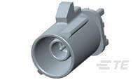 5-2203452-7 TE Connectivity, FAKRA RF Automotive Connector Plug Grey PCB Mount 1 Way, Through Hole Termination