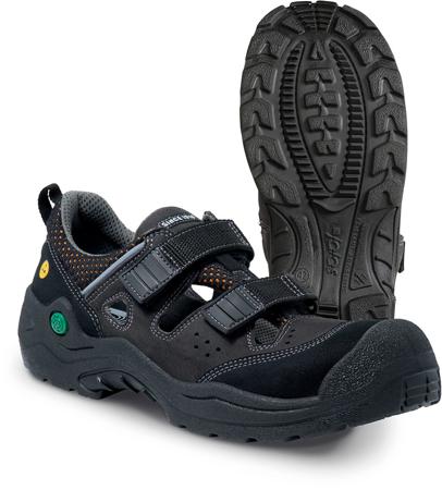 6418-41 Jalas 6418 Unisex Black, Green, Grey Composite Toe Capped Safety Shoes, UK 7, EU 41