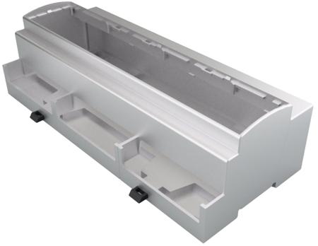 25.1206000.BL Italtronic DIN Rail Enclosure Enclosure Type Modulbox XTS Series , 213 x 90 x 55mm, ABS, Polycarbonate DIN Rail