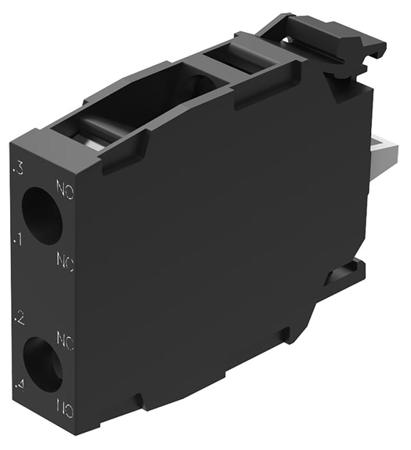 45-315.1Z10 EAO Series 45 Series Contact Block, 5 → 500V, 1CO