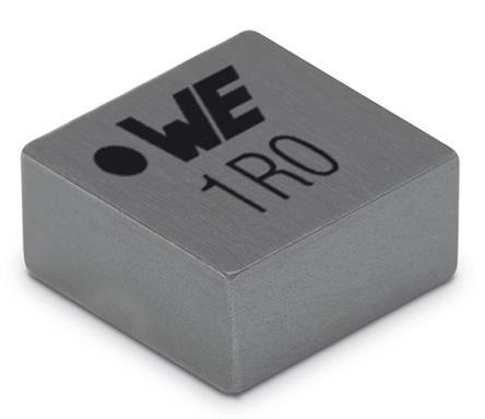 74438356010 Wurth Elektronik, WE-MAPI, 4020 Yes Surface Mount Inductor with a Magnetic Iron Alloy Core, 1 μH Shielded ±20 % 7.2 A
