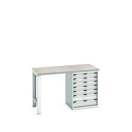 41003497-16V Bott 41003497.16V Sheet Steel Workbench, 940mm x 750mm x 1500mm