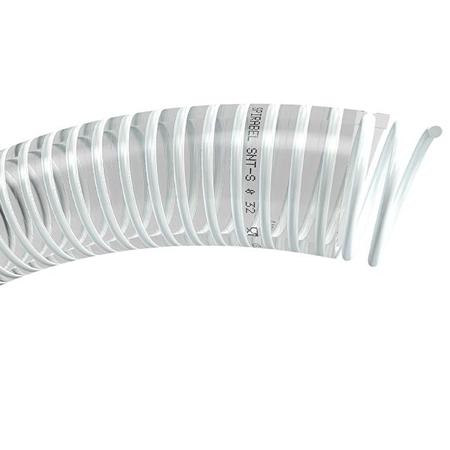 033915 TRICOFLEX SPIRABEL SNT-S PVC, Hose Pipe, 80mm ID, 90.6mm OD, Clear, 25m