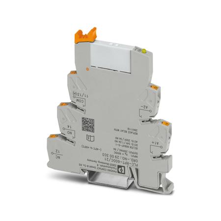 2900303 Phoenix Contact PLC-RPT- 60DC/21 Series Interface Relay, DIN Rail Mount, 60V dc Coil