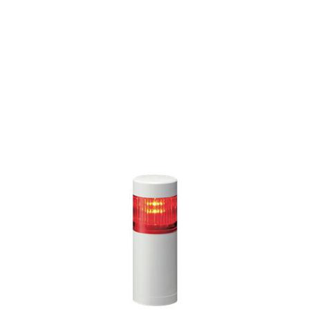 LR5-102WENW-R Patlite LR5 Series Red Signal Tower, 1 Lights, 24 V dc, Direct Mount