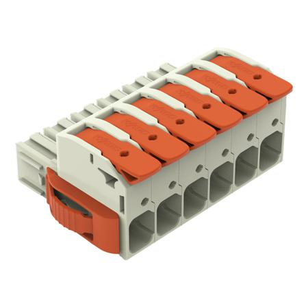 832-1106-037-000 WAGO 832 Series Female Connector for Use with Male Connector, 76A, CSA
