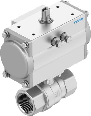 VAPB-A-2-F-25-F05-PA40 Festo Ball Valve type Pneumatic Actuated Valve, 8 bar
