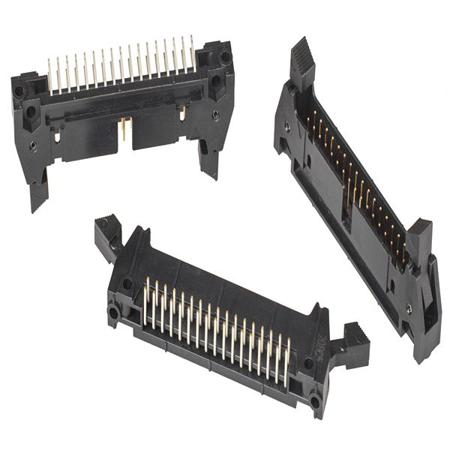 N3764-5202RB 3M 3000 Series Right Angle Through Hole PCB Header, 64 Contact(s), 2.54 mm Pitch, 2 Row, Shrouded
