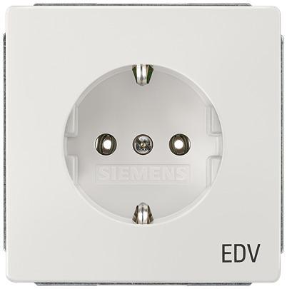 5UB1825-1 Siemens 5UB18 Off White Electrical Socket, 16A, Schuko