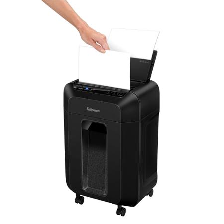 4621501 Fellowes AutoMax 80M 17L Mini Cut Shredder Credit Cards and Paper Clips with the Manual Insertion Slot, Shreds Staples
