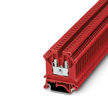 0719139 Phoenix Contact  UK3 N RD Series Red, Single-Level, Screw Termination