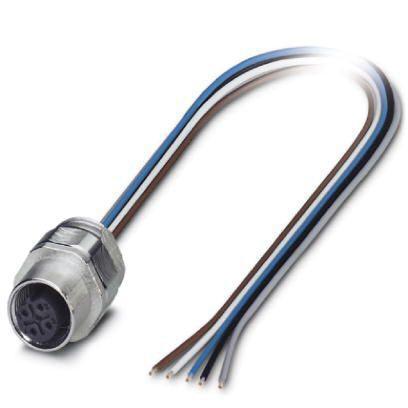 1435878 Phoenix Contact Female M12 to Actuator/Sensor Cable, 700mm