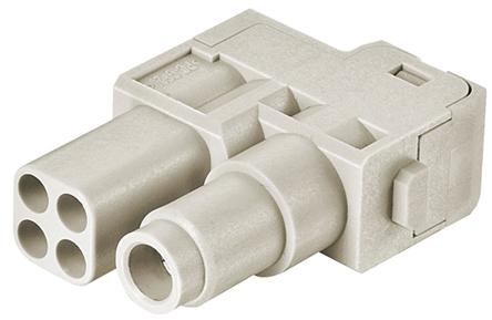 09140052741 HARTING Heavy Duty Power Connector Module, 70A, Female, Han-Modular Series, 5 Contacts