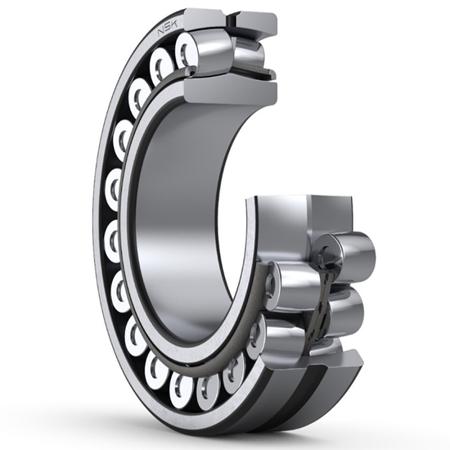 22211EAE4 NSK  55mm I.D Spherical Roller Bearing Roller Bearing, 100mm O.D