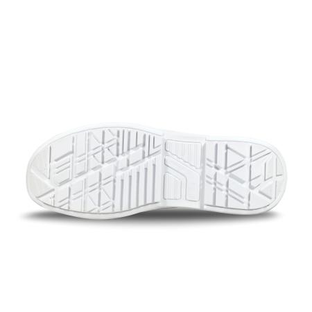 JALHYGIE-JYJY216-46 Jallatte JYJY216 Unisex White Polymer Toe Capped Safety Shoes, UK 11, EU 46