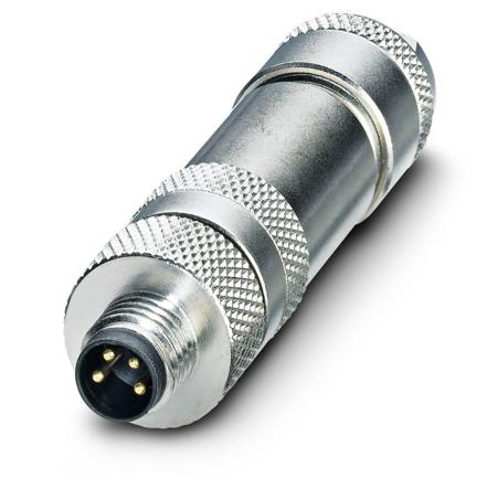 1542897 Phoenix Contact Circular Connector, 4 Contacts, M8 Connector, Plug, Male, IP67, SACC Series