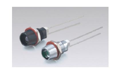 DB-10-F-CHR Sato Parts Red Indicator, 3 → 24V dc, 8mm Mounting Hole Size