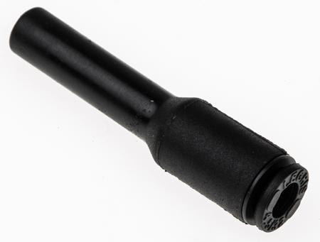 3166-04-06 Legris 3166 Pneumatic Straight Tube-to-Tube Adapter, Plug In 4 mm