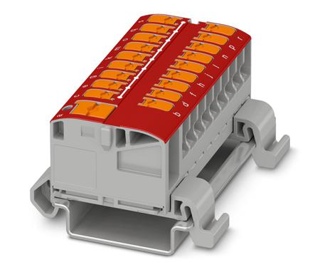 1019560 Phoenix Contact Distribution Block, 19 Way