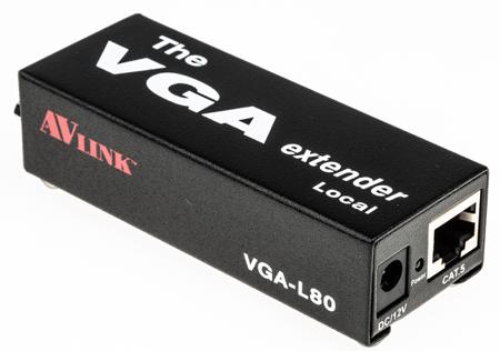 VGA-V080 NewLink VGA over CATx Extender Pair 80m, 2048 x 1536 Maximum Resolution