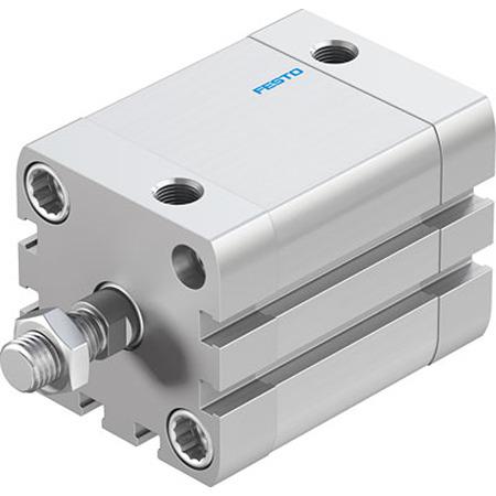 ADN-40-35-A-P-A Festo Pneumatic Compact Cylinder - , 40mm Bore, 35mm Stroke, ADN Series, Double Acting