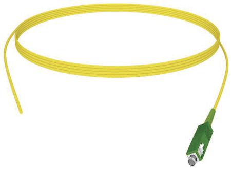 PIGSCA2OS2 CAE Multimedia Connect Pigtail Multi Mode OS2 Optical Pigtail, 9μm, Purple, 2m