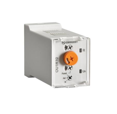 OU1R10MV1 Crouzet OU1R Series Plug In Timer Relay, 12 → 240V ac/dc, 1-Contact, 0.05 → 1 min, 0.05 → 1days,