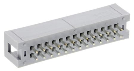 AWHW 26G-0202-T ASSMANN WSW 26-Way IDC Connector Plug for  Through Hole Mount, 2-Row