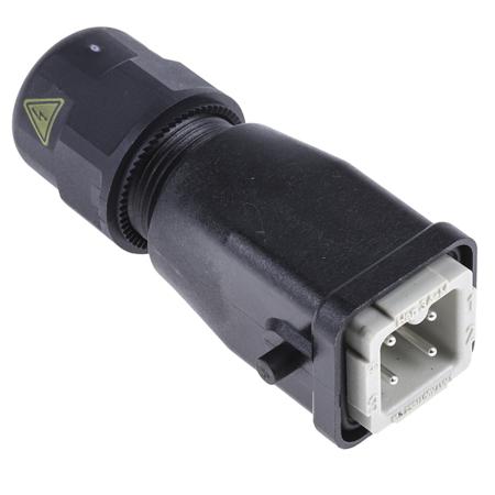 09200030440 HARTING Connector Insert, 3 Way, 10A, Male, Han A, DIN Rail, 230 → 400 V
