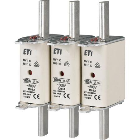 290011-Z-NH-1-63 Eaton 63A NH Fuse, 58 x 30 x 135mm, 500V ac