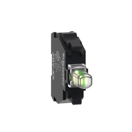 ZBVG1 Schneider Electric Harmony XB4 Series Light Block, 110 → 120V, White Light
