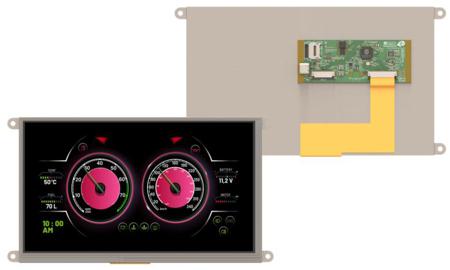 RP2350-90T 4D Systems  TFT LCD Colour Display / Touch Screen, 9in, 800 x 480pixels