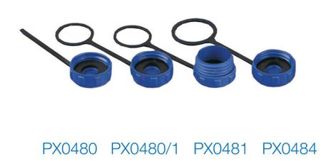 PX0480 Bulgin Buccaneer 400 Plug Circular Connector Dust Cap IP68 Rated
