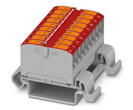 1019539 Phoenix Contact Distribution Block, 18 Way