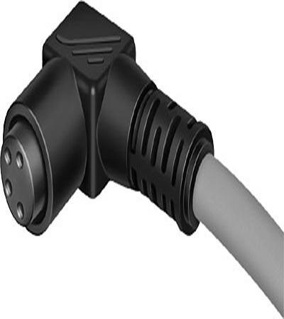 SIM-K-4-WD-2-5-PU Festo Right Angle Female 4 way M8 to 4 way Unterminated Cable, 2.5m