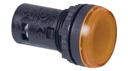 L20SC40L BACO Yellow LED LED Reflector Bulb, 24V ac/dc, 22mm Diameter