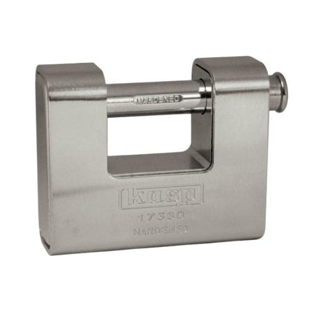 K17580A1 Kasp Keyed Brass Padlock Keyed Alike, 12 mm Shackle, 80mm Body