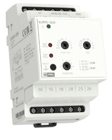603-239 RS PRO Earth Leakage Relay, 45 → 65Hz Frequency, Analogue Output