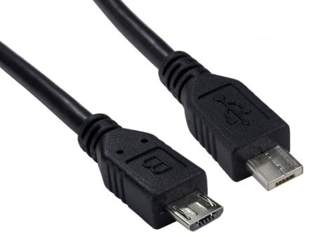 286-3700 RS PRO USB 2.0, Male Micro USB A to Male Micro USB B, 5Gbps, 1.8m