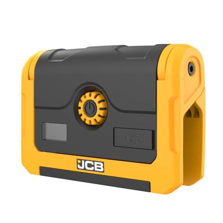 JCB-WL-CLAMP JCB Rechargeable LED Work Light, 1500 lumens, USB-C Plug, IP65