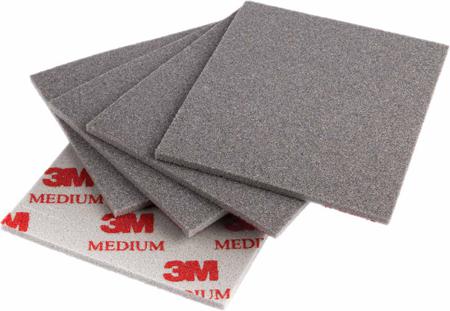 03808 3M Medium Sanding Block, 140mm x 115mm