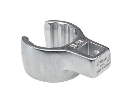 02490042 STAHLWILLE 440A Series Crow Foot Crowfoot Wrench, 13/16 in, 3/8in Insert, Chrome Plated Finish