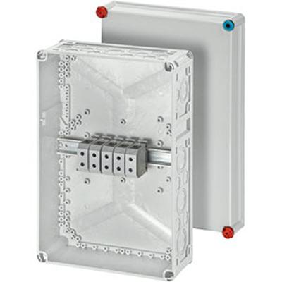 K 7055 HENSEL K Series Grey Polycarbonate Junction Box, IP65, 5 Terminals, 170 x 300 x 450mm