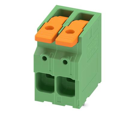 1119810 Phoenix Contact PCB Terminal Block, 2-Contact, 10mm Pitch, Through Hole Mount, 1-Row